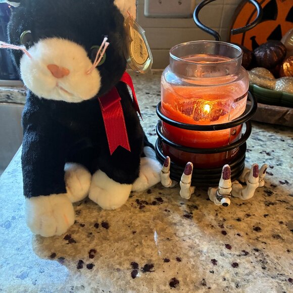 TY Beanie Buddy - ZIP the Black Cat NEW with Tags - Picture 1 of 11